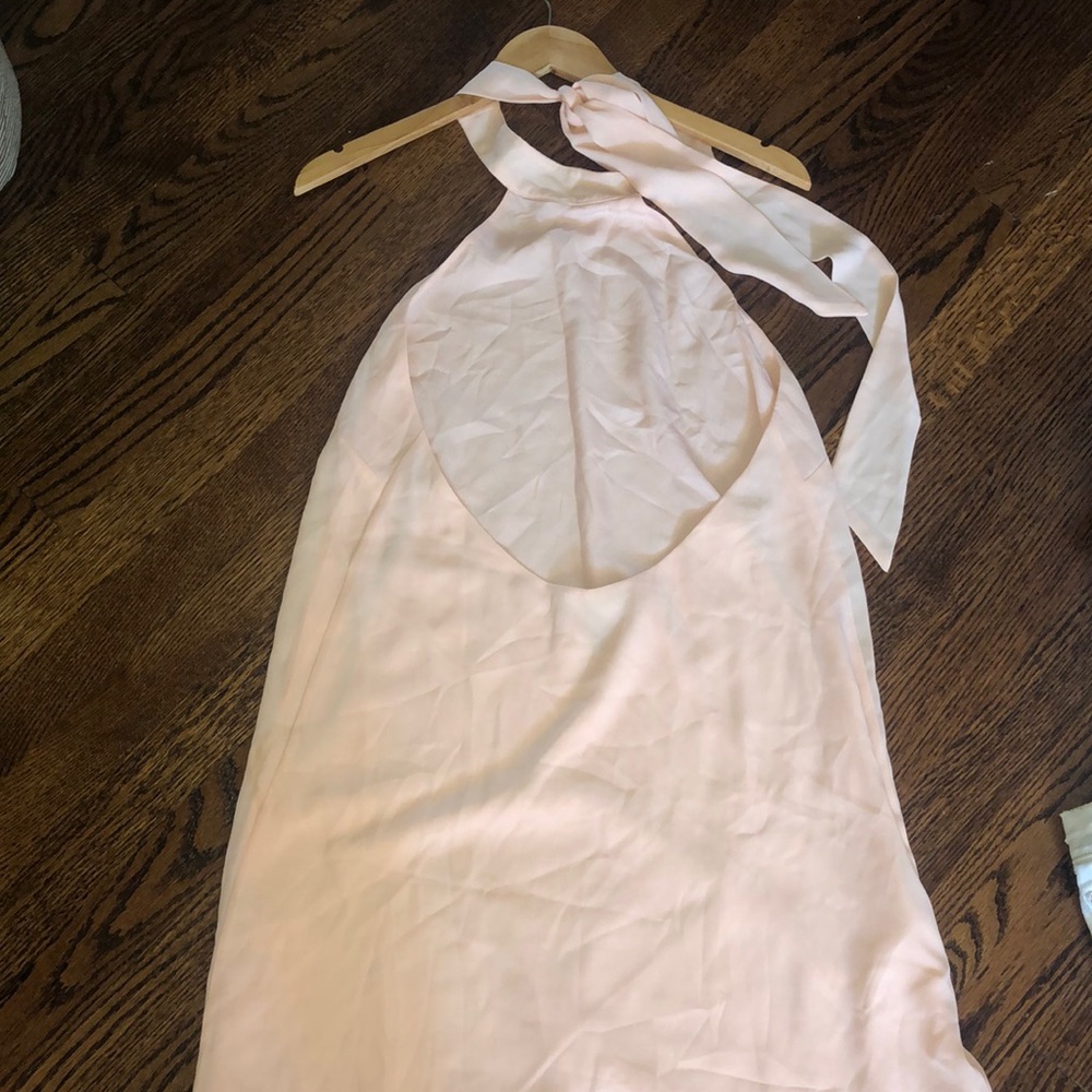 HALTER OPEN BACK DRESS - Picture 2 of 2